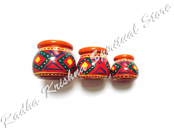 Mini Mangalam Matki Kalash Three Tier God Toy