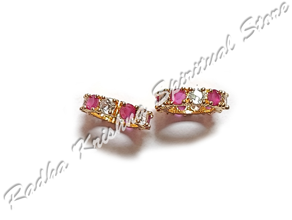 Passion Love American Diamond Metal Bangle Armlets