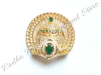Emerald Shine God American Diamond Crown