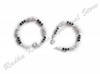 Twined Baby Evil Eye Repel Armlet Anklet pure silver