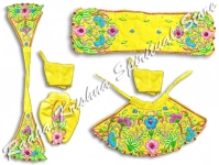Blooming Fairies Radha Krishna Dress