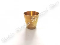 Tiny Bhog Offering Brass Metal Glass