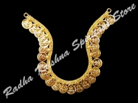 Shri Laxmi Coin Gold Plated Necklace