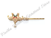 Beloved Peacock Gems God Krishna Flute Bansuri