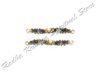 Ash Mauve Twin Natural GemStone God Armlets