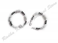 Twined Baby Evil Eye Repel Armlet Anklet pure silver