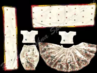 Beloved peacocks Radha Krishna Dress