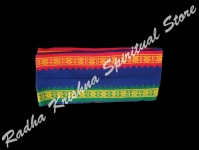 Blue Pure Cotton Thalapatti Angavastram