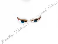 Blue Kataksha Fish Metal God Deity Eyes (Netra)