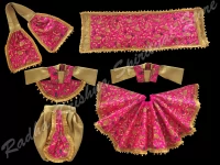 Blushing Melody Radha Krishna Dress