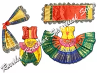 Traditional Pure Silk Kanjeevaram Laxmi Narayan Dress