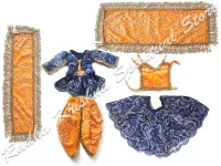 Celestial Sparkles Large Lakshmi Narayan Dress