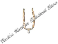 Coral Hues Natural Pearl Zirconia God Necklace