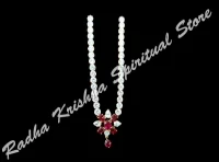 Floral Fancy American Diamond Metal Necklace