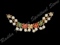 Floral Elegance Traditional Kundan God Waistband