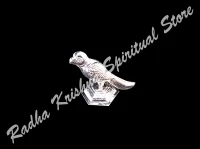 Gentle Silver Parrot (pure silver)