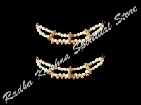 Glitzernde Perlen Gott Gottheit Payal Fußkettchen