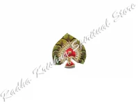 Gorgeous Cherry God Crown Turban Insert