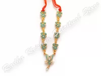 Lotus Embrace God Metal Necklace