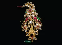 Meenakari Kalgi Groom Turban pin