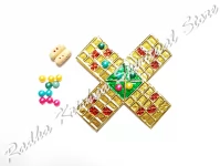 Mini Ludo Choupad Chausar God Deity Meenakari Toy