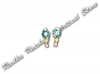 Oceanic Blooms God Metal Earrings
