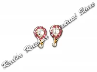 Passion Drops God Metal Earrings