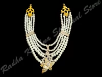 Pearly Magic God Metal Necklace