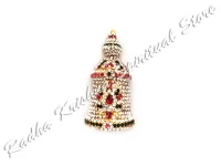 Brimming Flowers God Deity Metal Crown