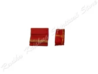 Pure Silk Deity Ruthratcham Dhoti Set