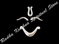 Pure Silver Saligram Eyebrow Lip Tilaka Set