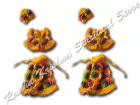 Rainbow Glow Magic Winter Gaur Nitai Dress