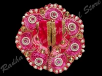 Rose Floral Waves Laddu Gopal Dress