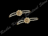 Royale Elegance Traditional Kundan God Armlets