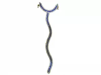 Sapphire Dazzling Lakuti (Holy Cowherd Staff)