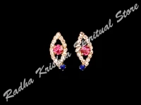 Funkeln Kurven Gottheit Metall Ohrringe