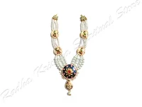 Stunning Traditional Kundan God Deity Necklace Stunning Traditional Kundan God Deity Necklace