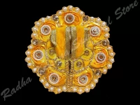 Sun Floral Waves Laddu Gopal Dress