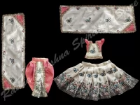 Swans Paradise Ganesh Lakshmi Dress