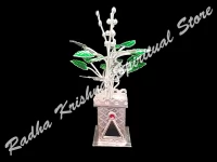 Tulsi Vrinda Pure Silver Manjari Small Plant Pot