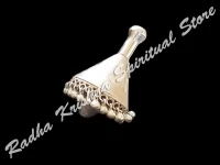 Twirling Affair Lattoo Pure Silver Spinning Top Toy