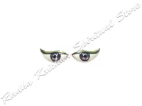 Violet Sparkles Kataksha Salagram Shila God Eyes