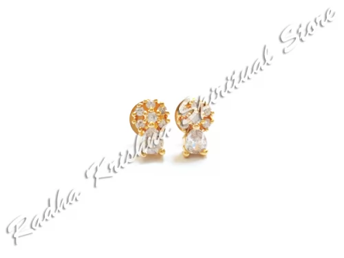 Blumentropfen Kundal Ohrringe