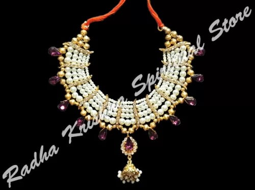 Amethyst Treasures God Choker Hasli Necklace