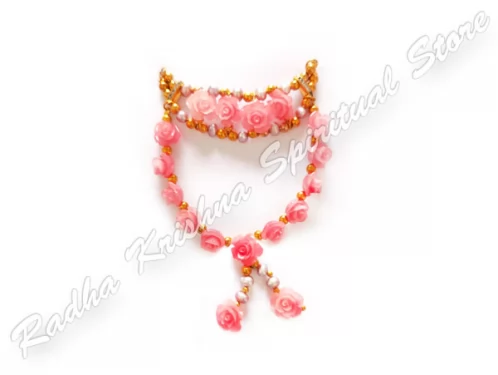 Aspiring Roses Vanmala Freshwater Pearls God Necklace