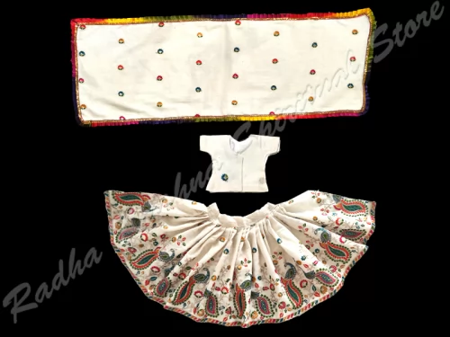 Beloved peacocks Durga Devi Mata Dress