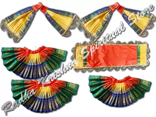 Tradicional de seda pura Kanjeevaram vestido Jagannath