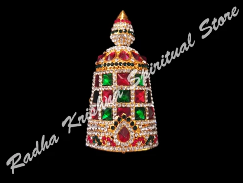 Encantadora Grande corona de metal de damas