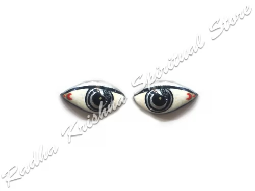 Crescent Moon Salagram Shila God Eyes