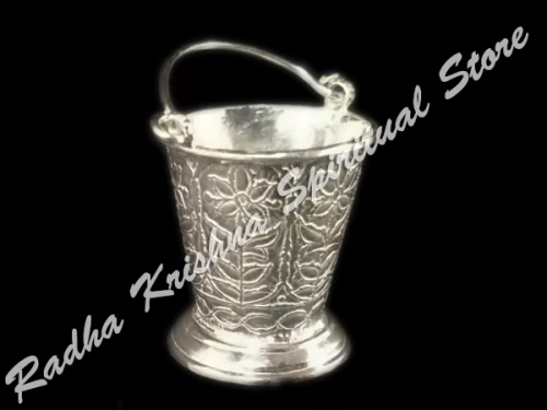 Pure Silver Holi festival Bucket Balti